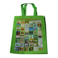 万州LB11覆膜无纺布广告袋